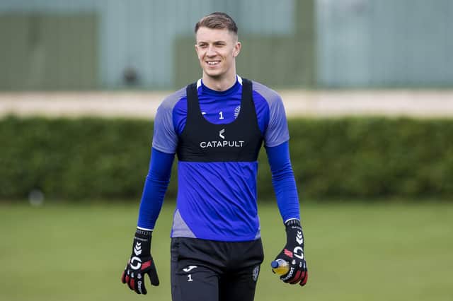 Matt Macey has left Hibs for Luton.