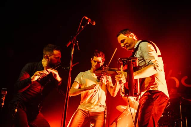Manran performed at the Old Fruitmarket at the weekend as part of the Celtic Connections music festival in Glasgow. Picture: Gaelle Beri
