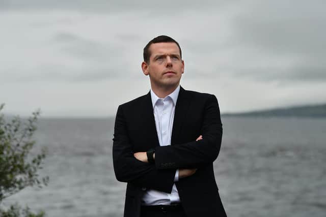 Douglas Ross, leader of the Scottish Conservatives, has made a bid for the female vote at the Holyrood election.