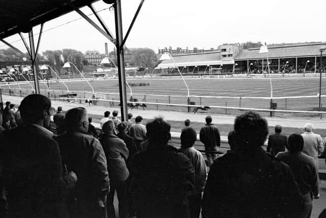 The demolished Powderhall Stadium makes an appearance in Graham's photos.