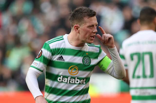 Callum McGregor is leading Celtic from the front.