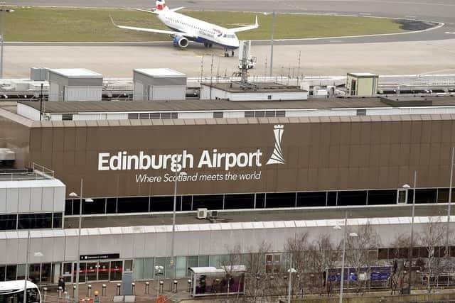 Edinburgh Airport has apologised for complaints about the state of toilets in the terminal. (Photo by Lisa Ferguson/The Scotsman)
