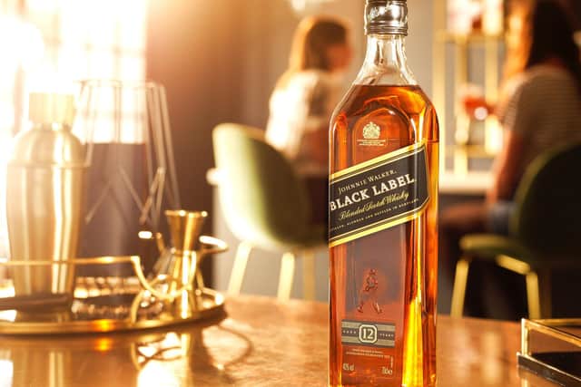 Johnnie Walker Black Label is among the firm's most popular products.