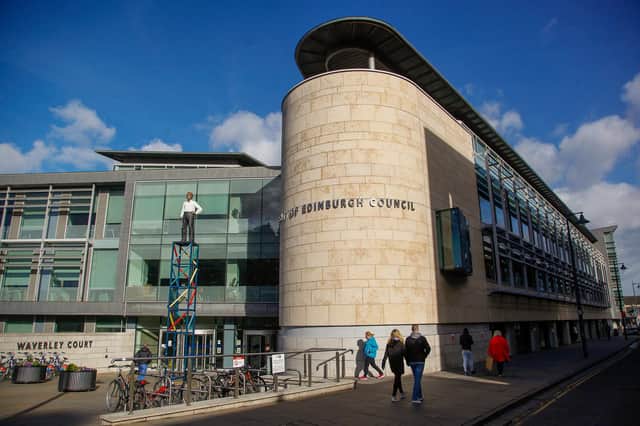 Edinburgh city council's Waverley Court HQ