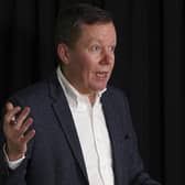 Professor Jason Leitch says the football authorities is responsible to any decisions on suspending matches.
