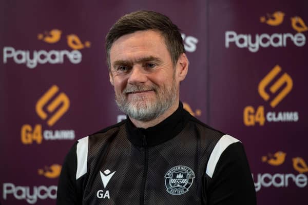 Motherwell boss Graham Alexander is preparing to face an in-form Celtic side this weekend. (Photo by Craig Foy / SNS Group)