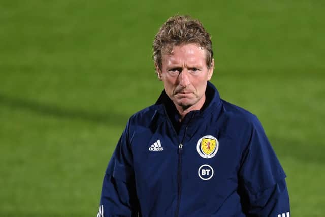 Scotland Under-21 boss Archie Gemmill. (Photo by Craig Foy / SNS Group)