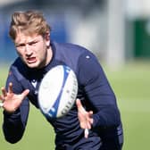 Jamie Hodgson prepares for Edinburgh Rugby's match against Dragons this weekend.