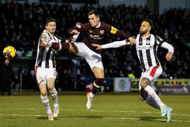 St Mirren and Hearts played out a pulsating draw in Paisley. (Photo by Alan Harvey / SNS Group)