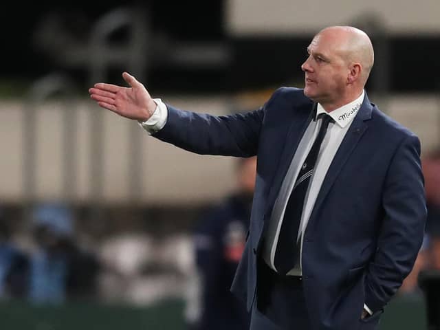 Steve Kean on the touchline during a stint as Melbourne Victory head coach (Photo by Matt King/Getty Images)
