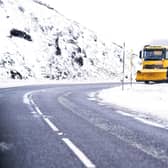 The Met Office have issued a yellow warning for snow and ice, and have warned that disruption to travel is likely.