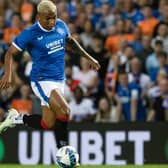 Rangers' Alfredo Morelos  is being made to bide his time for game minutes since his return from long-term injury.   (Photo by Craig Williamson / SNS Group)