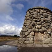 The memorial cairn at Culloden Battlefield. British Forces continued to occupy Scotland on a large scale after their victory in order to punish the 'common people'. PIC. Jane Barlow/PA.
