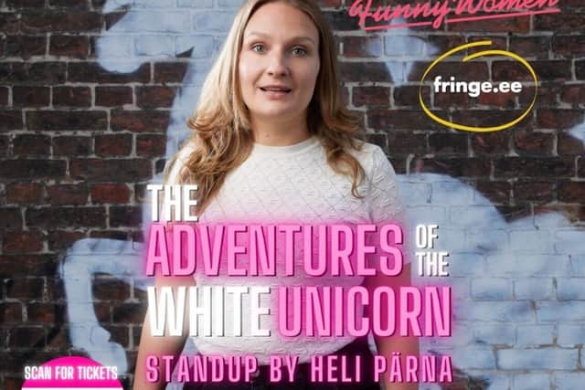 Estonian comedian from Brussels landing at EdFringe for the first time!