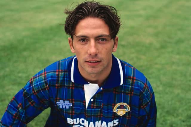 Derek McInnes played in the second tier with Morton