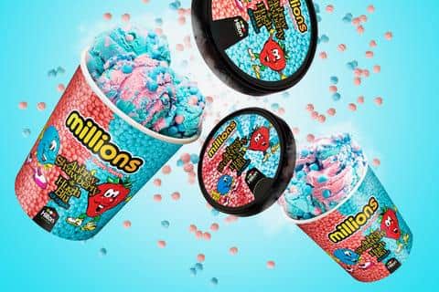 The Millions Ice Cream has been launched in one-litre pots.