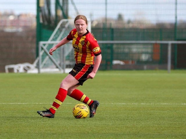 Still a teenger, defender Rosie Slater has already made an impact on the SWPL when she starred for newly promoted Partick Thistle on loan last year. Manager Brian Graham wasted no time in making her move permanent this summer.