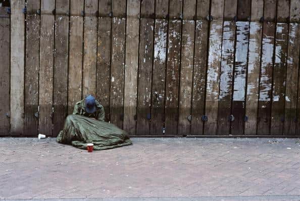 Homeless in Edinburgh. Picture: Francois LE DIASCORN/Gamma-Rapho via Getty Images.