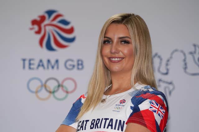 Amber Hill became the third British athlete to withdraw from the Tokyo Olympics due to a positive coronavirus test. Picture: Mike Egerton/PA Wire
