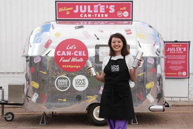 Scottish celebrity chef Julie Lin will be serving up a menu created using tinned food at a pop-up restaurant in Edinburgh, Glasgow, Dundee and Aberdeen to showcase the benefits of canned goods. Picture: Stewart Attwood