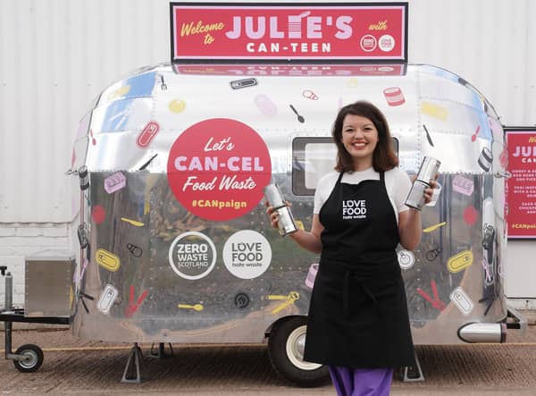 Scottish celebrity chef Julie Lin will be serving up a menu created using tinned food at a pop-up restaurant in Edinburgh, Glasgow, Dundee and Aberdeen to showcase the benefits of canned goods. Picture: Stewart Attwood