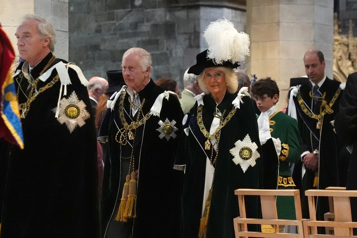 A Royal Family trip down the rabbit hole with King Charles, Queen Camilla, Prince William and the Order of the Thistle