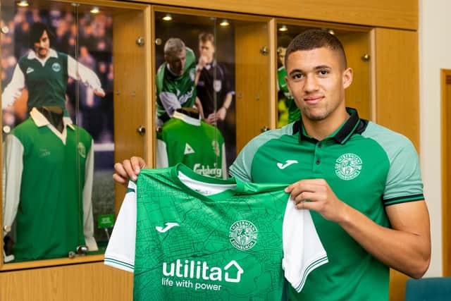 Nathan Wood has joined Hibs for the rest of the season.