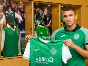 Nathan Wood has joined Hibs for the rest of the season.