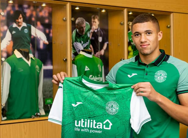 Nathan Wood has joined Hibs for the rest of the season.