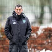 Hibs manager Jack Ross is delighted that Joe Newell has commited himself to the Easter Road cub for at least another two years. Photo by Mark Scates / SNS Group