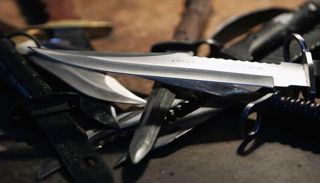 Stop-and-search is an effective strategy when dealing with gang violence and knife crime (Photo Illustration by Ian Waldie/Getty Images)