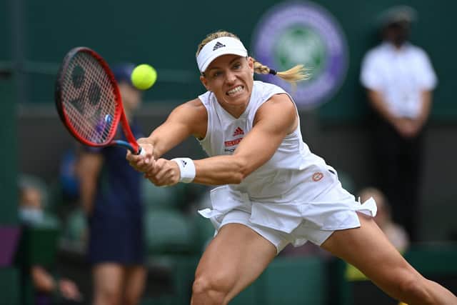 Angelique Kerber played her part in a terrific semi-final