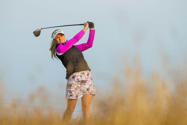 Carly Booth is among seven Scots set to tee up in next week's inaugural Aramco Saudi Ladies International at Royal Greens in King Abdullah Economic City. Picture: Tristan Hones