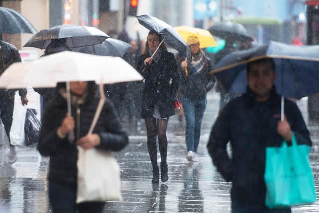 One of the wettest Mays on record was an unfortunate blow for the high street. Picture: David Mirzoeff/PA Wire