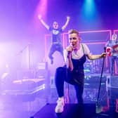 Singer, actress and theatre-maker Cora Bissett in her hit Fringe show What Girls Are Made Of. Picture: Mihaela Bodlovic
