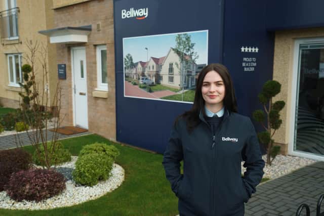 Ellie Traynor-Meldrum was offered a permanent role at Bellway after completing the Women into Home Building scheme
