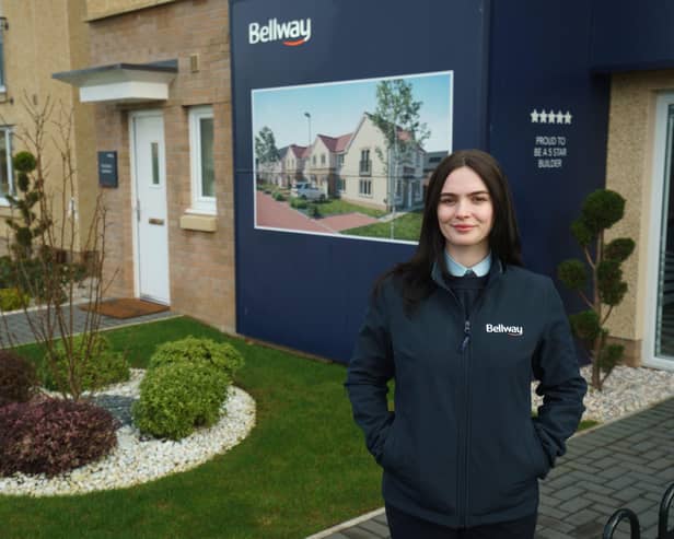 Ellie Traynor-Meldrum was offered a permanent role at Bellway after completing the Women into Home Building scheme