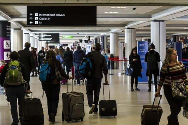 Hundreds of missing bags belonging to air passengers are being stored at a warehouse at Edinburgh Airport.