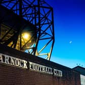 A general view of Rugby Park, home of Kilmarnock FC, on April 25, 2020, in Kilmarnock, Scotland. 
(Alan Harvey / SNS Group)
