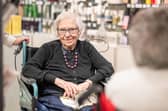 101-year-old Frances Blair from Aberdeen, who has always been a devoted Marks & Spencer shopper