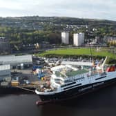 Ferguson Marine shipyard in Port Glasgow