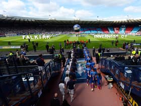 Falkirk and Inverness do battle at Hampden in a repeat of the 2015 Scottish Cup final - and the number of fans is likely to be much lower this time around.