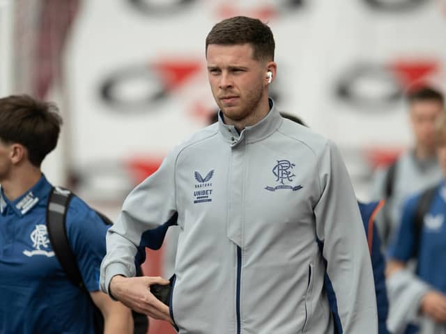 Jack Simpson made only nine appearances for Rangers