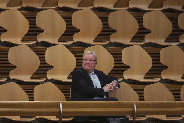 Former Scottish Conservative Leader Jackson Carlaw held on to his seat in Eastwood.