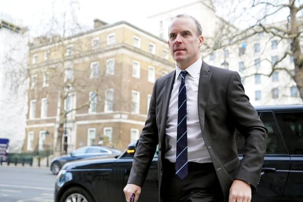 Deputy Prime Minister Dominic Raab is embroiled in a bullying row.