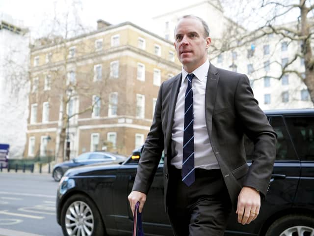 Deputy Prime Minister Dominic Raab is embroiled in a bullying row.