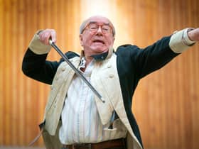 Richard Suart in Scottish Opera's new production of The Gondoliers PIC: Jane Barlow