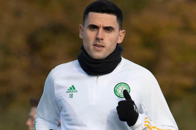 Neil Lennon should use the AC Milan game to give a first start to Tom Rogic [pictured)  in seven months (Photo by Craig Foy / SNS Group)