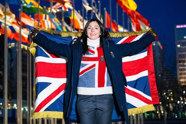 Scotland's Eve Muirhead will carry the flag for Team GB at the Winter Olympic Games opening ceremony in Beijing (Image credit: David Pearce)