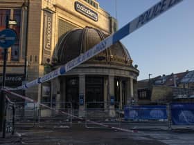 Brixton's 02 Academy was cordoned off by police